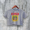 Sublime Crop Top Vintage Sublime Band Crop Tee Tour 90s Rock Shirt