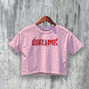 Sublime Logo Crop Top Sublime Band Crop Tee Retro 90s Rock Shirt