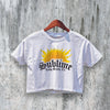 Sublime Logo Crop Top Sublime Crop Tee Retro Band Shirt 90s Rock Fan