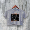 Slowdive Band Crop Top Retro Shoegaze Crop Tee Vintage Slowdive Shirt