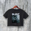 Slint Crop Top Spiderland Crop Tee Vintage Rock Shirt Aesthetic Music