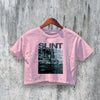 Slint Crop Top Spiderland Crop Tee Vintage Rock Shirt Aesthetic Music