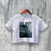 Slint Crop Top Spiderland Crop Tee Vintage Rock Shirt Aesthetic Music