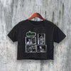 Slint Crop Top Live Concert Crop Tee Vintage Members Shirt Rock Band - bestshirtz