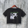 Vintage The Smiths Crop Top Morrissey Crop Tee 80s Punk Rock Band Shirt