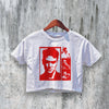 Retro The Smiths Crop Top Vintage Morrissey Crop Tee Aesthetic Band Shirt