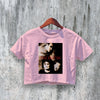 The Smiths Crop Top Vintage Style Morrissey Crop Tee Rock Aesthetic Shirt