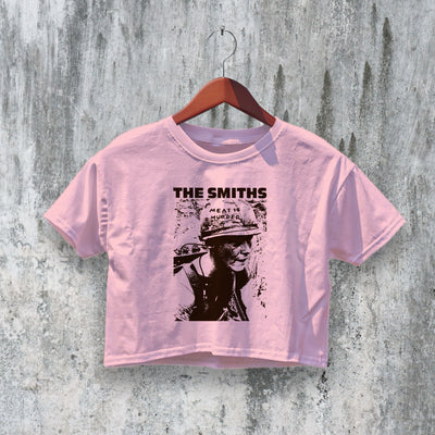 The Smiths Crop Top Meat Is Murder Crop Tee The Headmaster Ritual Shirt