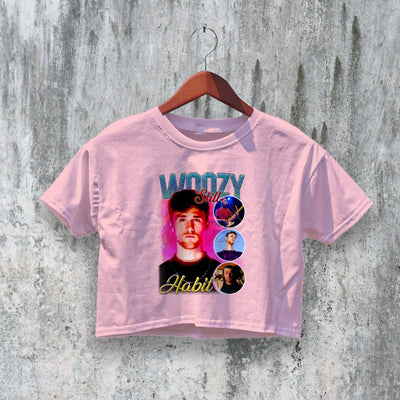 Bootleg Still Woozy Crop Top Habit Crop Tee Ladies Pop Shirt Music Merch