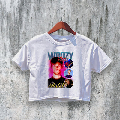 Bootleg Still Woozy Crop Top Habit Crop Tee Ladies Pop Shirt Music Merch