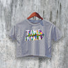 Tame Impala Logo Crop Top Band Psychedelic Crop Tee Tame Impala Shirt - bestshirtz#