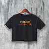 Logo Tame Impala Crop Top Band Psychedelic Crop Tee Aesthetic Tour Shirt - bestshirtz#