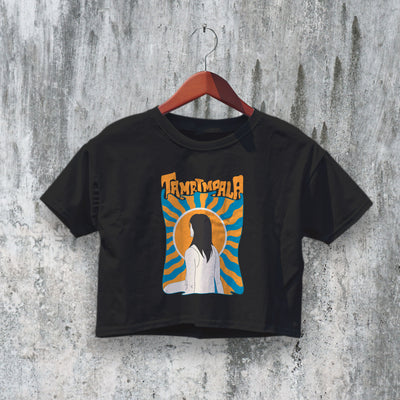 Tame Impala Crop Top Currents Crop Tee Psychedelic Band Tour Shirt - bestshirtz#