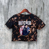 The Boys Crop Top Butcher Crop Tee Superhero Shirt Billy Butcher Series