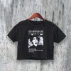 The Cure Crop Top Picture Of You Crop Tee Goth Band Shirt Tour Fan Merch