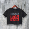 Tears For Fears Logo Crop Top New Wave Band Crop Tee Tears For Fears Shirt - bestshirtz#