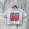 Tears For Fears Logo Crop Top New Wave Band Crop Tee Tears For Fears Shirt - bestshirtz#