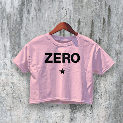 Smashing Pumpkins Crop Top Star Zero Crop Tee Tour Band Shirt Fan Merch - bestshirtz#