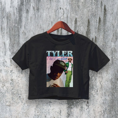 Tyler the Creator Bootleg Crop Top Rapper Crop Tee Hip Hop Shirt Fan Merch