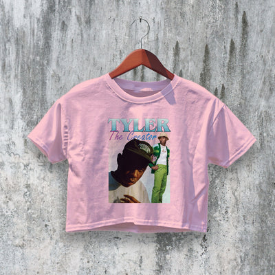 Tyler the Creator Bootleg Crop Top Rapper Crop Tee Hip Hop Shirt Fan Merch