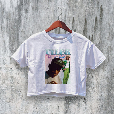 Tyler the Creator Bootleg Crop Top Rapper Crop Tee Hip Hop Shirt Fan Merch