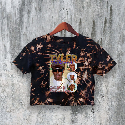 Tyler the Creator Bootleg Crop Top Call Me If You Get Lost Crop Tee Rap Shirt