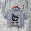 Tyler The Creator Crop Top Golf Wang Crop Tee Cat Artistic Shirt Rapper