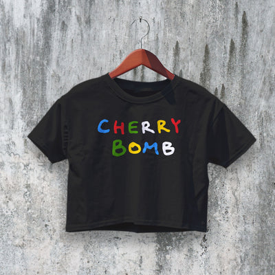 Tyler The Creator Crop Top Cherry Bomb Crop Tee Rapper Shirt Fan Streetwear