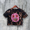 Tyler The Creator Crop Top Cherry Bomb Head Crop Tee Hip Hop Fan Shirt