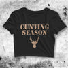 Cunting Season Crop Top Cunting Season Shirt Aesthetic Y2K Shirt - bestshirtz#