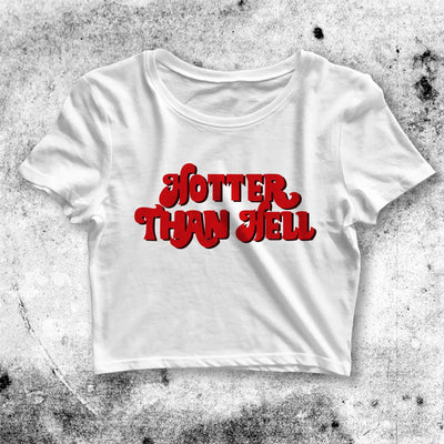 Dua Lipa Crop Top Hotter Than Hell Crop Tee Lipa Pop Music Merch - bestshirtz#