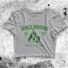 Friends Crop Top Rachel Green Girls Boxing Crop Tee Y2K Friends Shirt - bestshirtz#