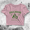 Friends Crop Top Rachel Green Girls Boxing Crop Tee Y2K Friends Shirt - bestshirtz#