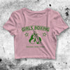 Friends Crop Top Rachel Green Girls Boxing Crop Tee Y2K Friends Shirt