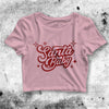 Christmas Crop Top Santa Baby Crop Tee Gift For Christmas Shirt - bestshirtz#