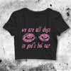 We Are All Dogs Crop Top Meme Shirt Quote Aesthetic Y2K Shirt