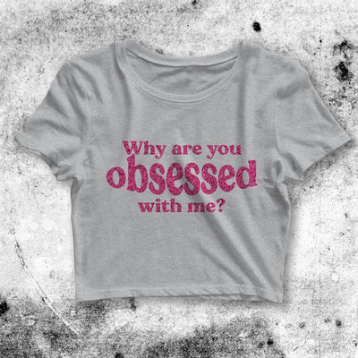 Mariah Carey Crop Top Why Are You Obsessed With Me Crop Tee R&B Shirt - bestshirtz#