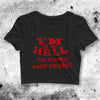 Johnny Paycheck Crop Top I'm the Only Hell Crop Tee Mama Ever Raised Shirt - bestshirtz#