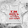 Johnny Paycheck Crop Top I'm the Only Hell Crop Tee Mama Ever Raised Shirt - bestshirtz#