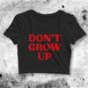 Don't Grow Up Crop Top Movie Horror Crop Tee Rampaging Zombie Shirt - bestshirtz#