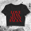 Love Has Many Faces Crop Top Movie Drama Crop Tee Aesthetic Y2K Shirt - bestshirtz#