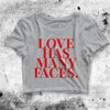 Love Has Many Faces Crop Top Movie Drama Crop Tee Aesthetic Y2K Shirt - bestshirtz#