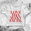 Love Has Many Faces Crop Top Movie Drama Crop Tee Aesthetic Y2K Shirt - bestshirtz#